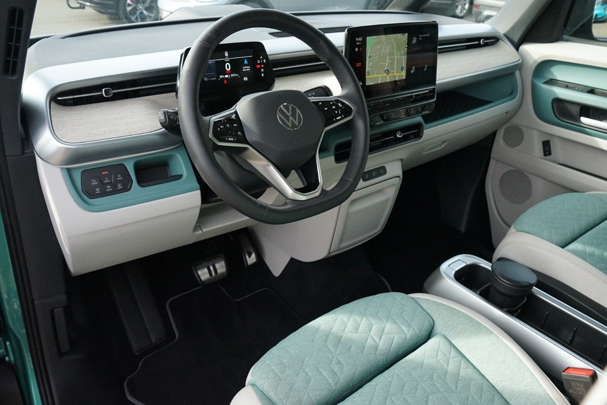 Grøn VW ID.Buzz fra 2024
