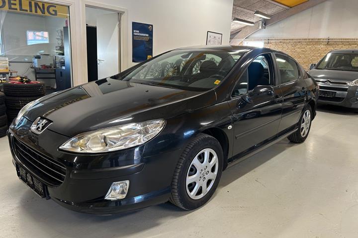 Sort Peugeot 407 fra 2006