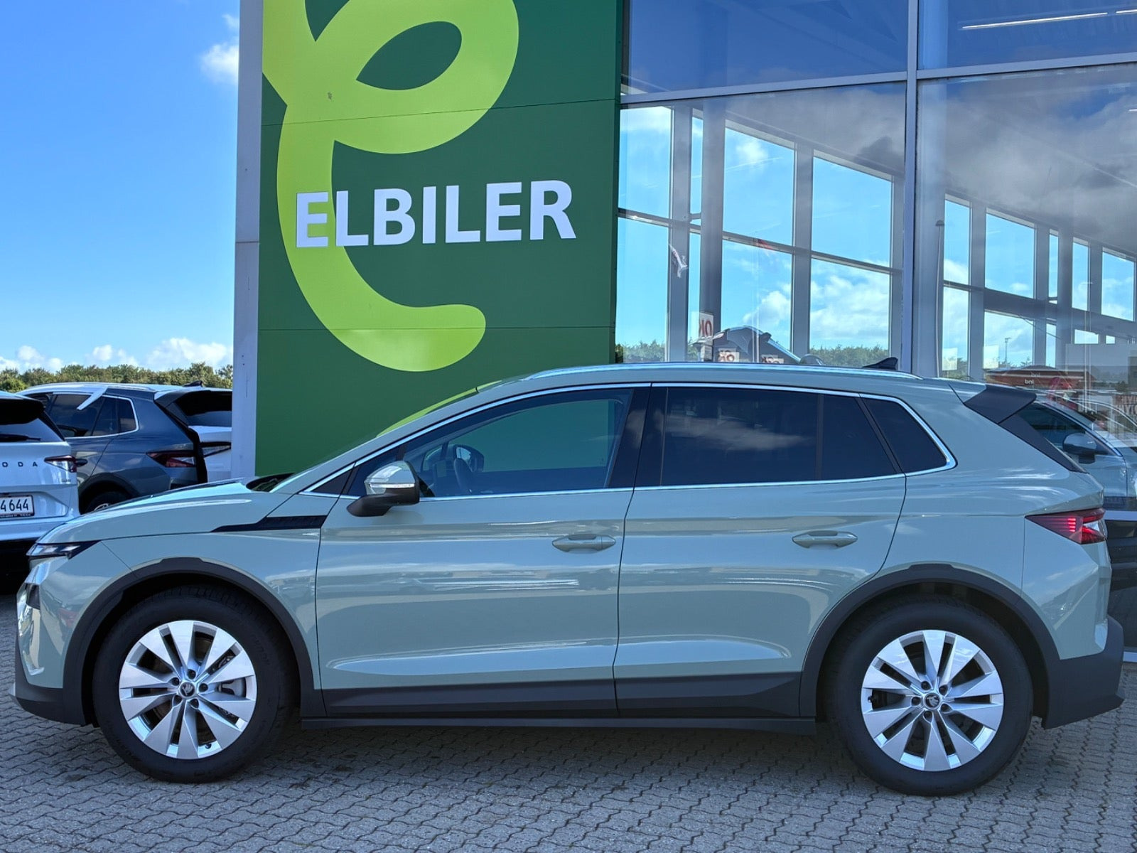 Grøn Skoda Elroq fra 2026
