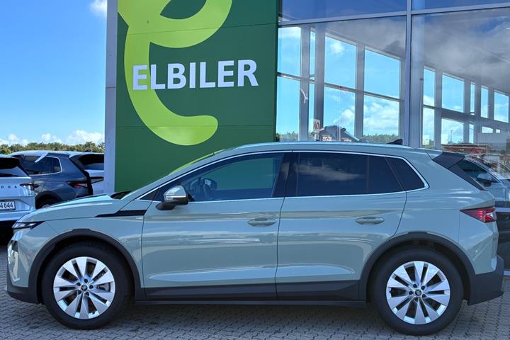 Grøn Skoda Elroq fra 2026