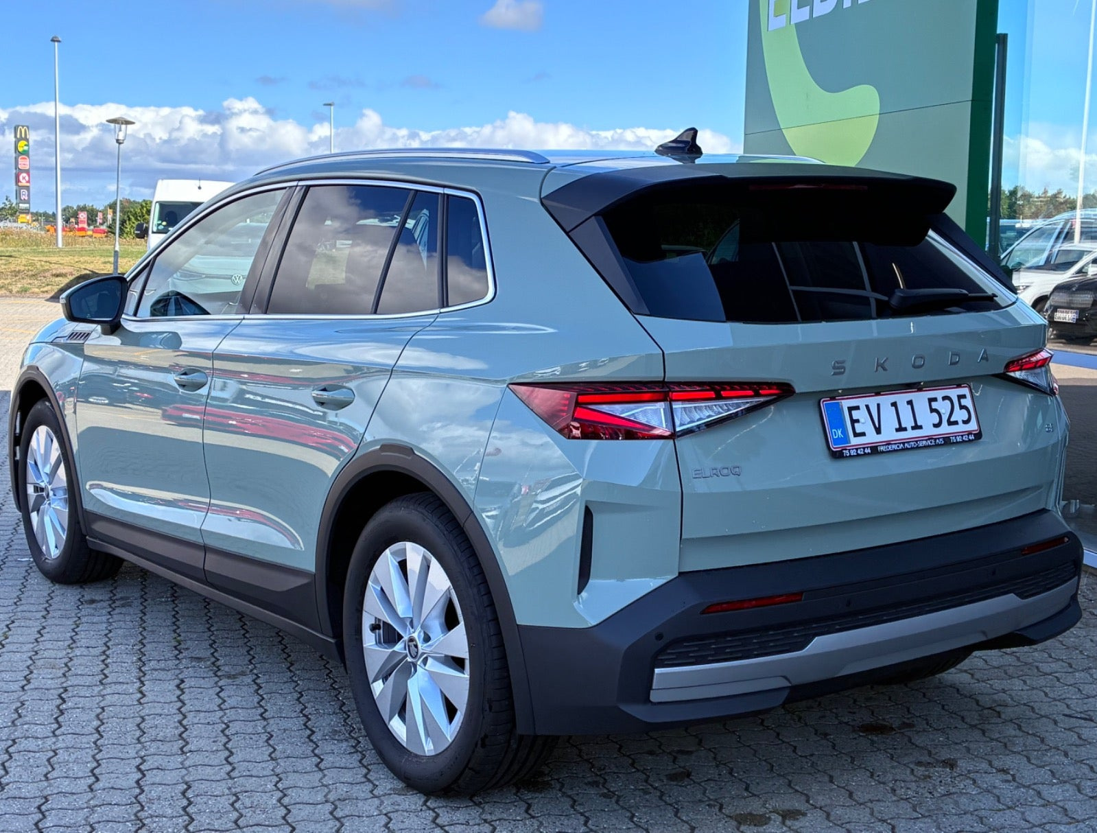 Grøn Skoda Elroq fra 2026