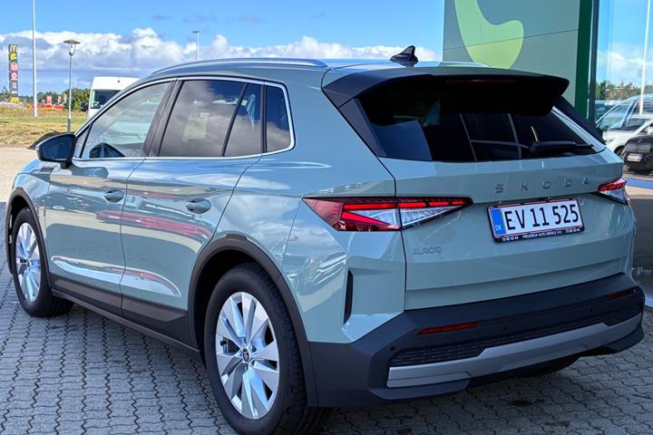 Grøn Skoda Elroq fra 2026