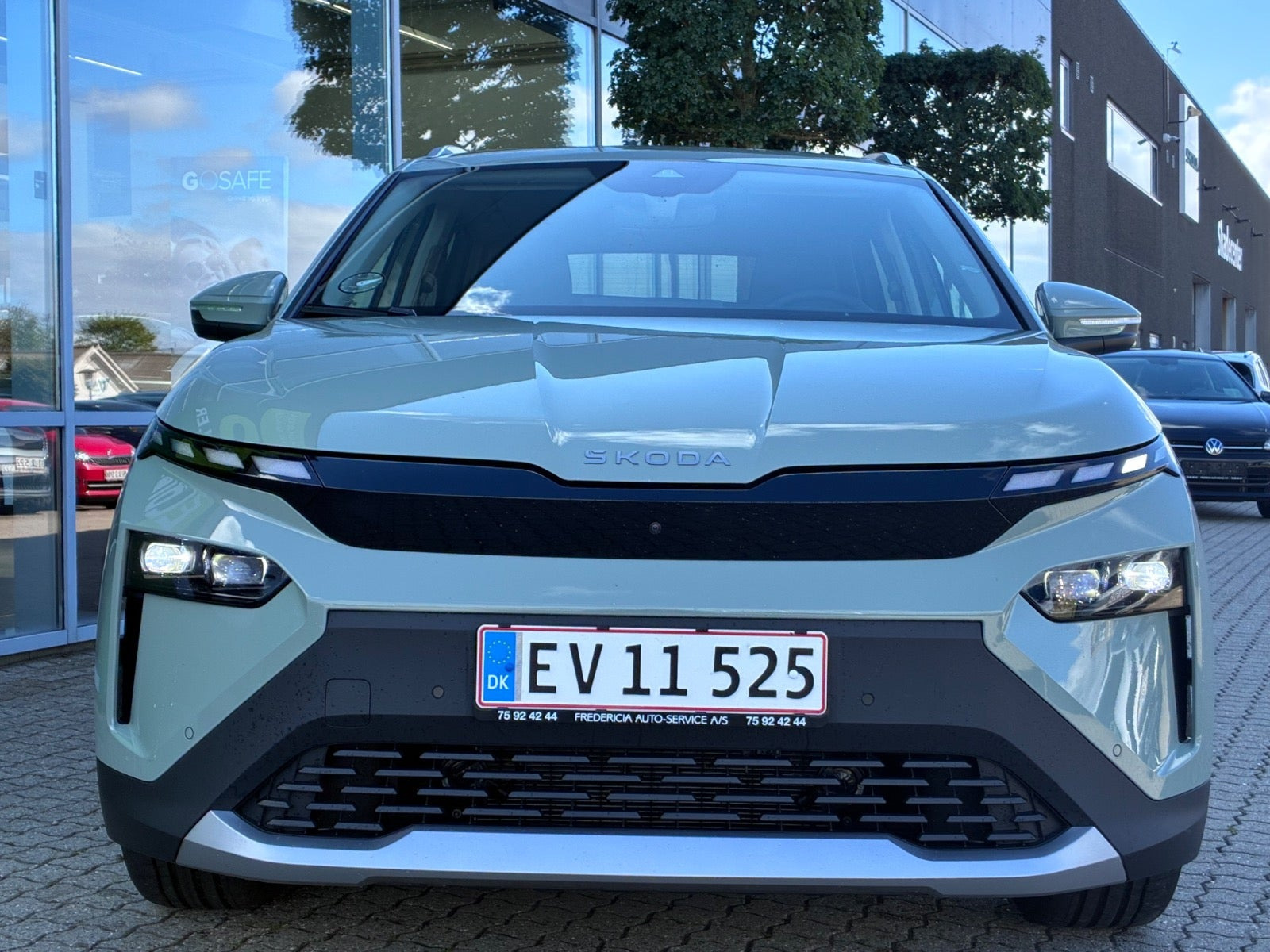 Grøn Skoda Elroq fra 2026