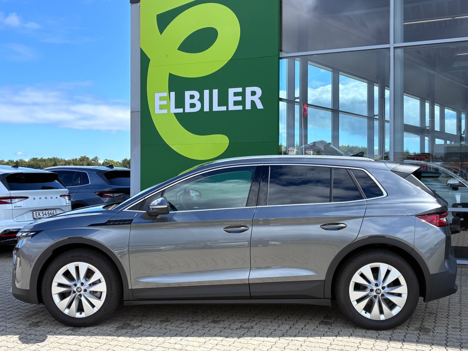 Grå Skoda Elroq fra 2026