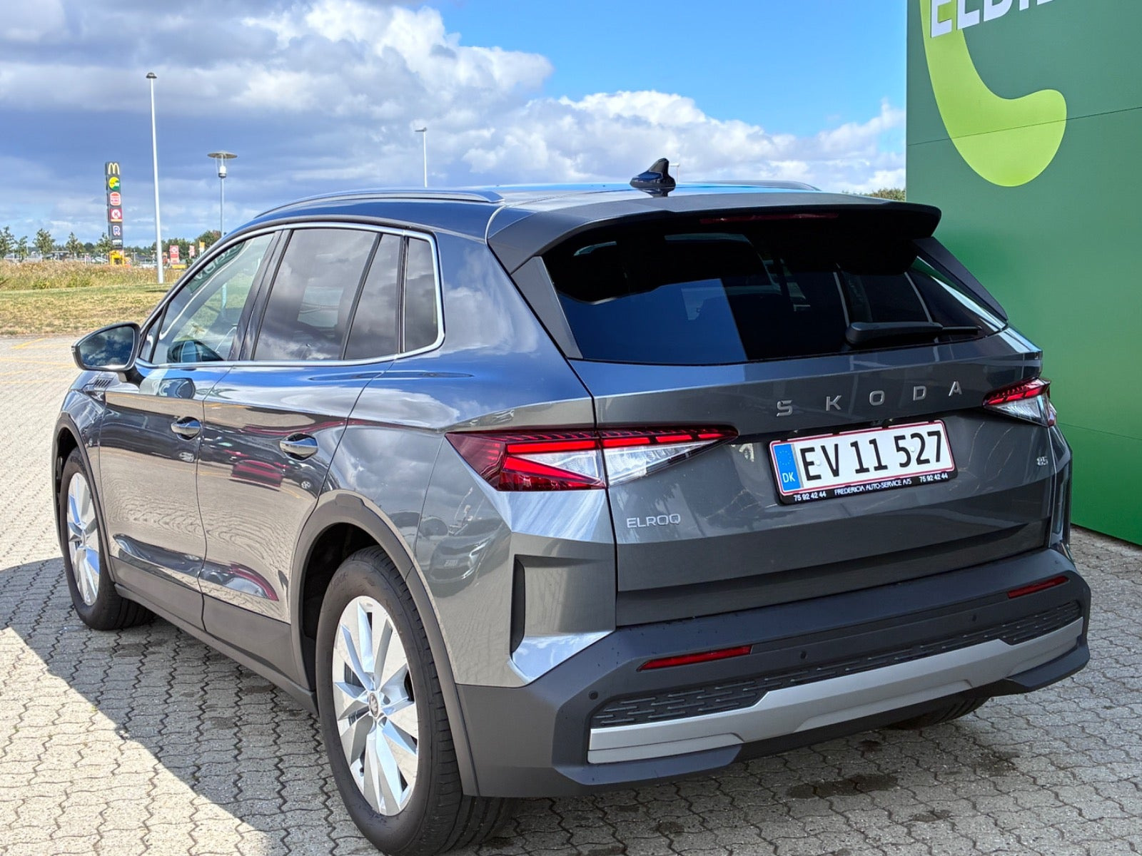 Grå Skoda Elroq fra 2026