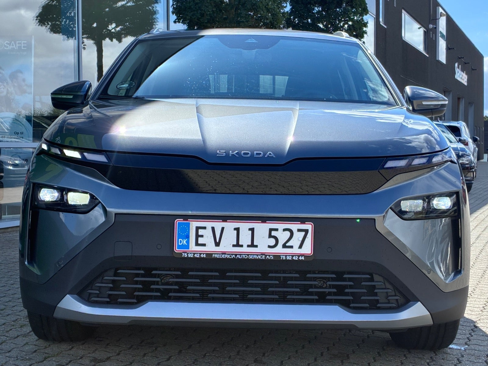 Grå Skoda Elroq fra 2026
