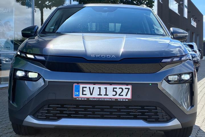 Grå Skoda Elroq fra 2026