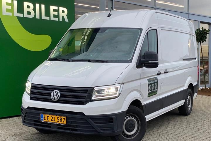 Hvid VW Crafter 35 fra 2024