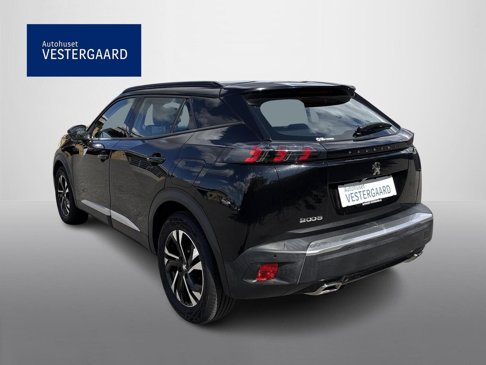 Sort Peugeot 2008 fra 2020