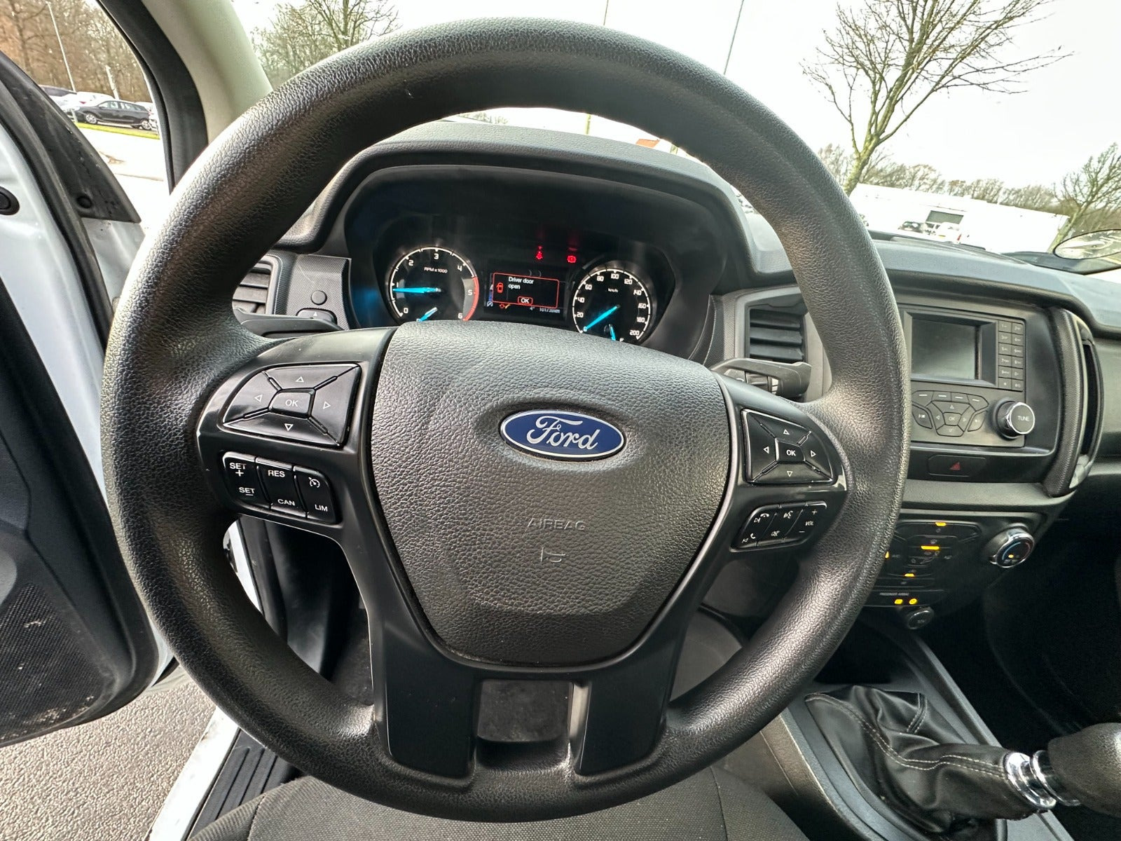 Hvid Ford Ranger fra 2021
