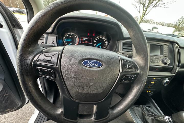 Hvid Ford Ranger fra 2021