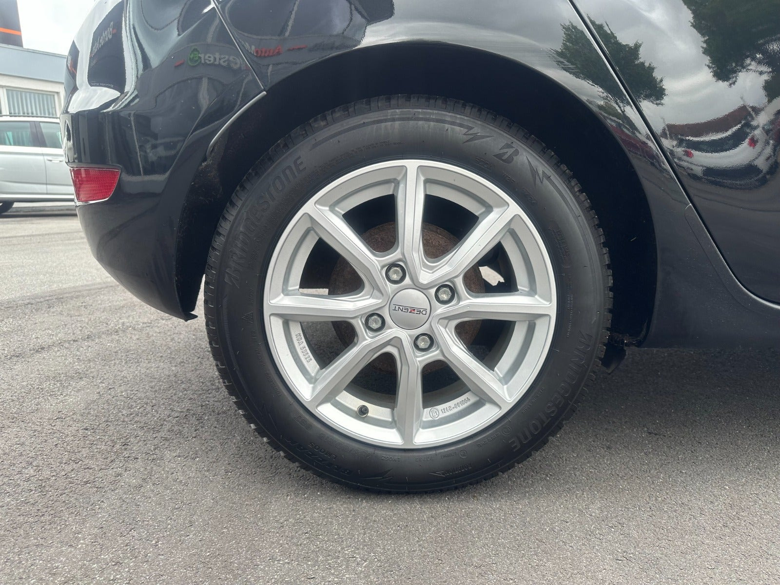 Sort Ford Fiesta fra 2015
