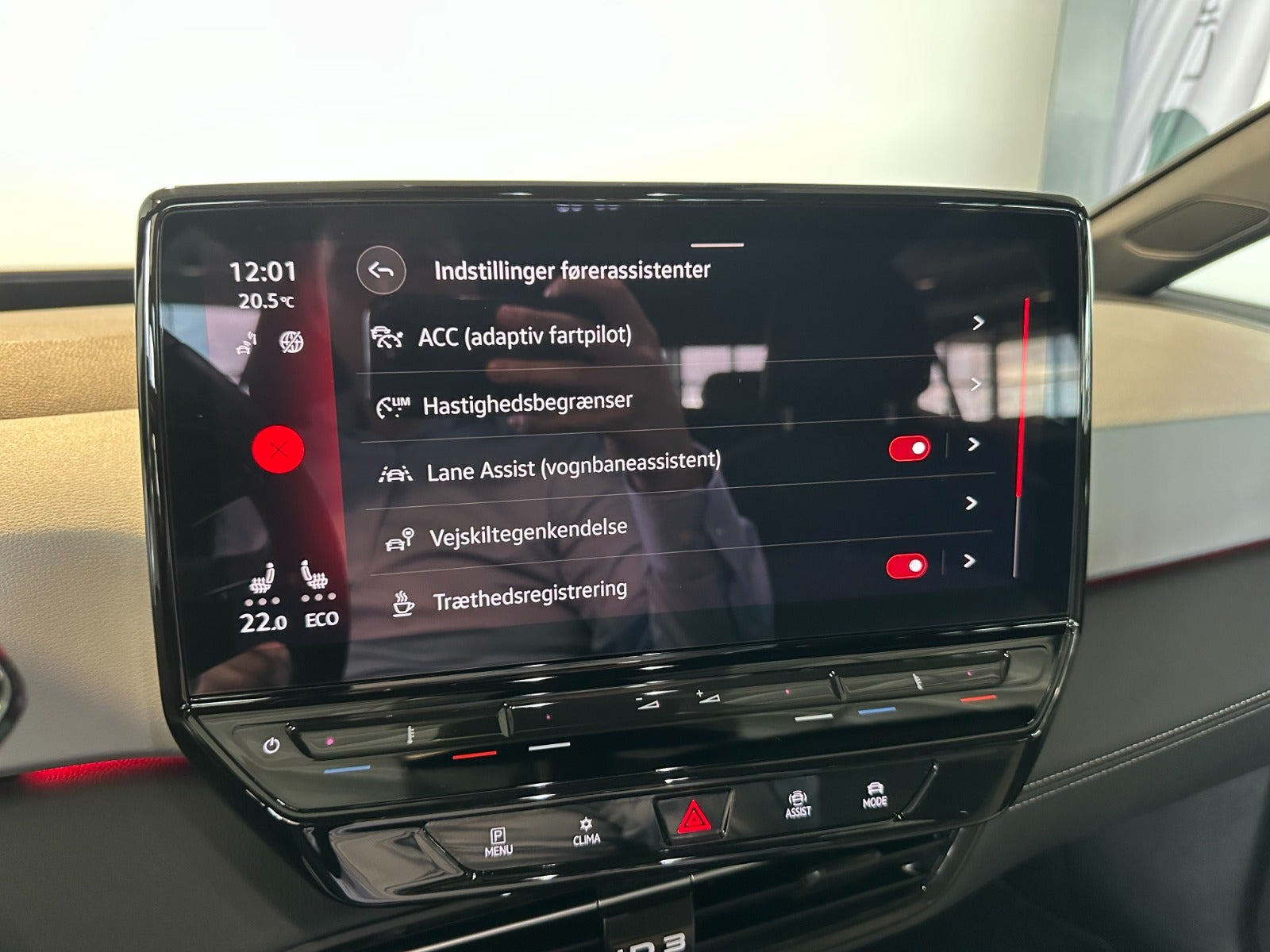 Grå VW ID.3 fra 2024