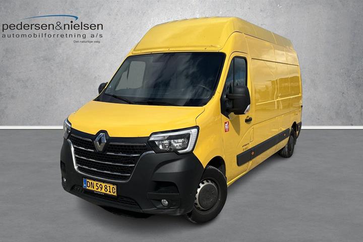 Gul Renault Master fra 2022