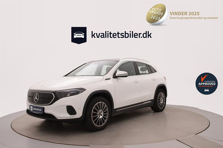 Hvid Mercedes EQA 250 fra 2022