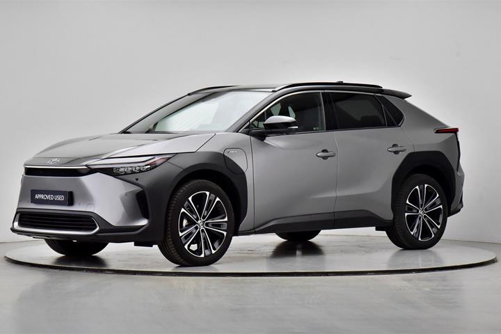 Grå Toyota BZ4X fra 2025