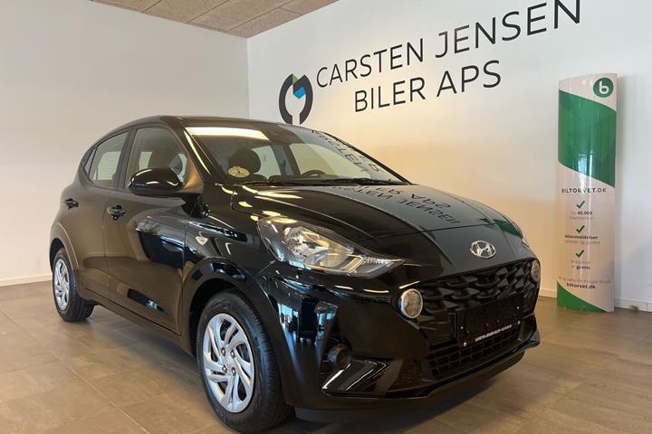 Sort Hyundai i10 fra 2023 set udefra