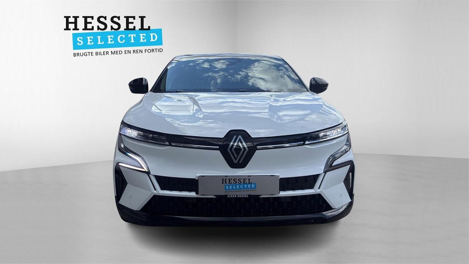 Hvid Renault Megane E-Tech fra 2024