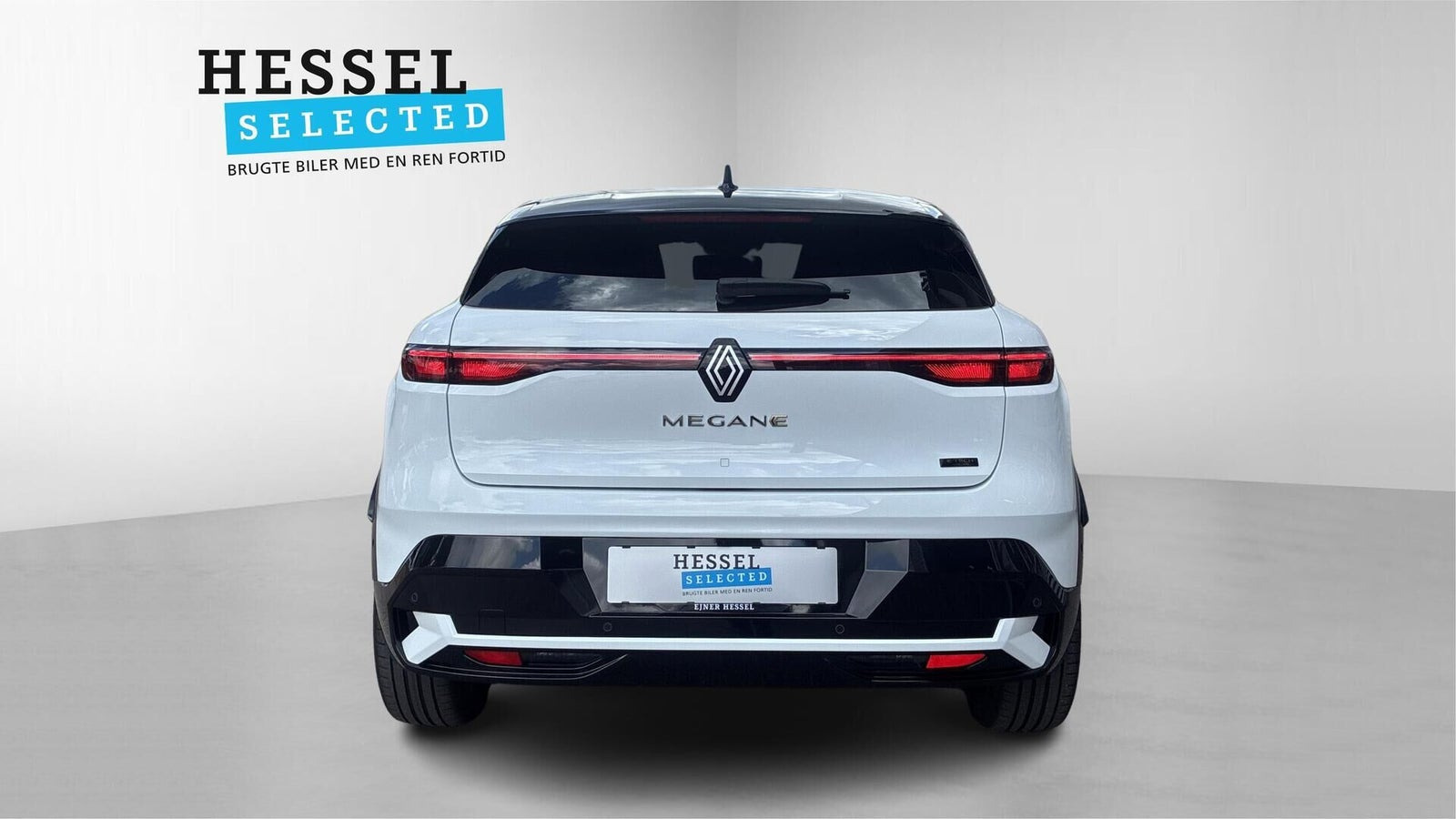 Hvid Renault Megane E-Tech fra 2024