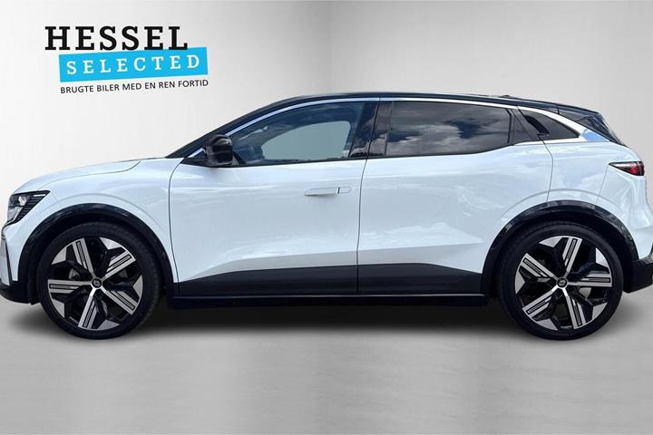 Hvid Renault Megane E-Tech fra 2024
