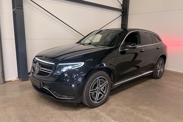 Sort Mercedes EQC400 fra 2021