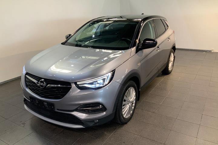 Grå Opel Grandland X fra 2020