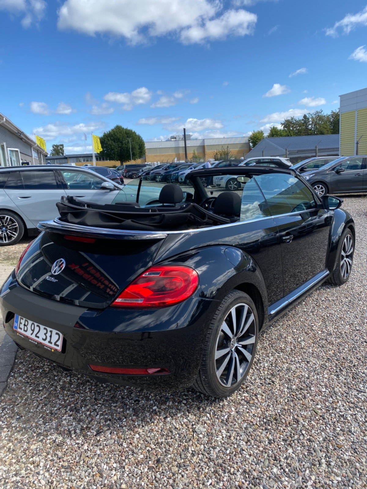 Sort VW The Beetle fra 2014