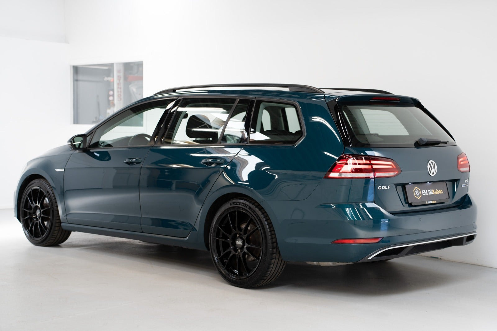 Grøn VW Golf VII fra 2018