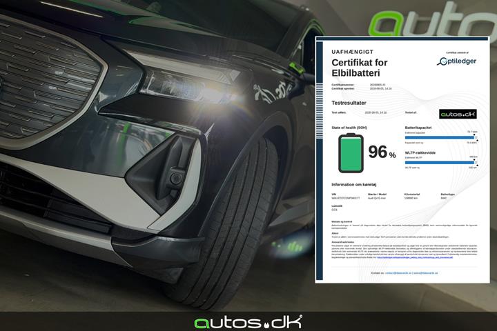 Sort Audi Q4 e-tron fra 2022