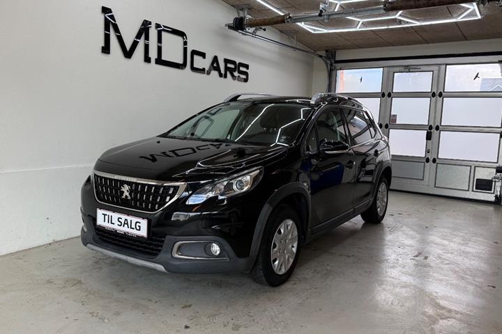 Sort Peugeot 2008 fra 2017