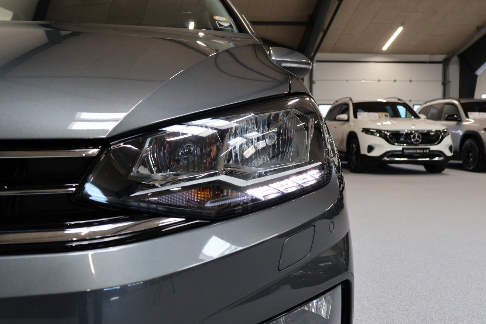 Grå VW Golf Sportsvan fra 2019