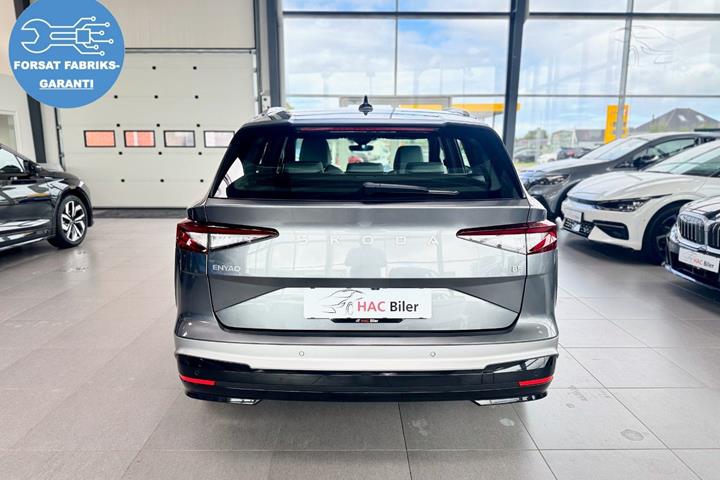 Grå Skoda Enyaq fra 2026