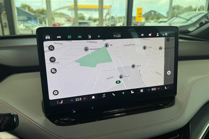 Grå Skoda Enyaq fra 2026