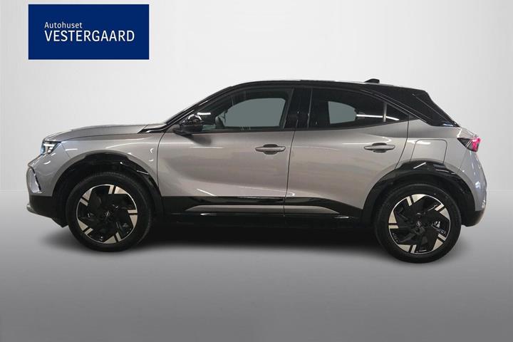 Grå Opel Mokka-e fra 2025