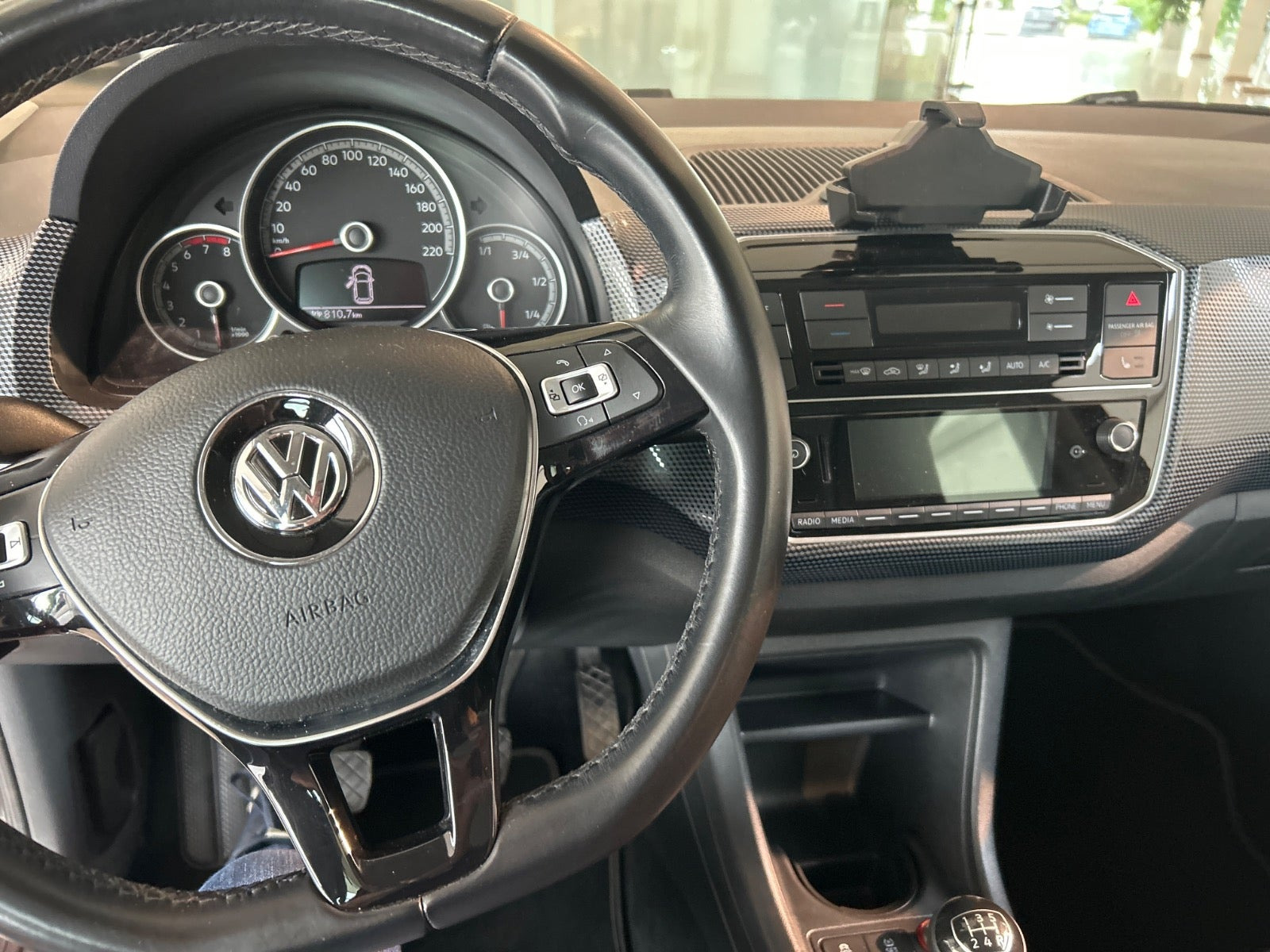 Sort VW UP! fra 2018