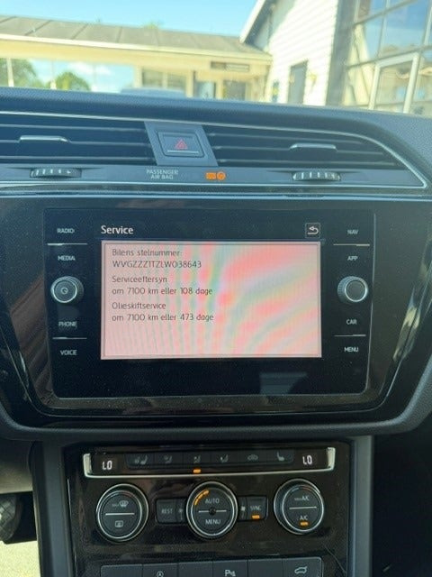 Sort VW Touran fra 2020