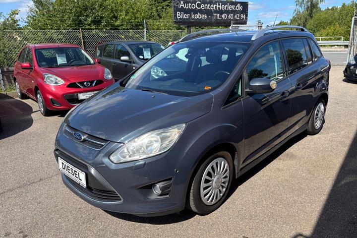 Grå Ford Grand C-Max fra 2012