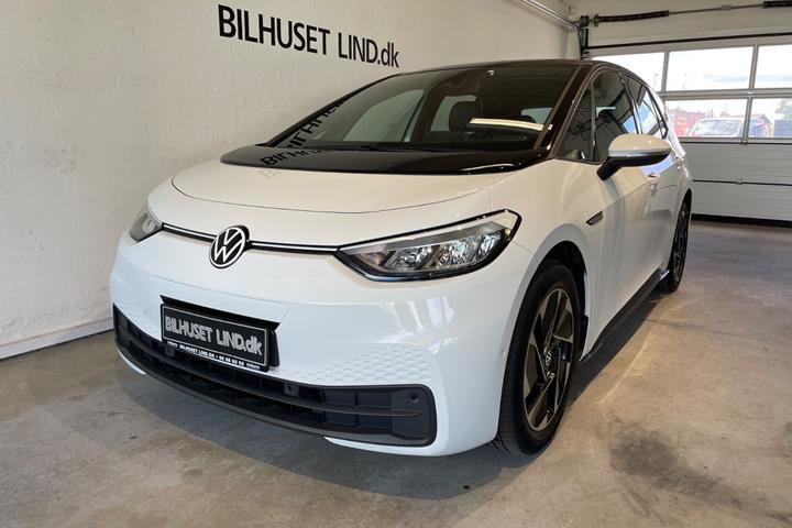 Hvid VW ID.3 fra 2023