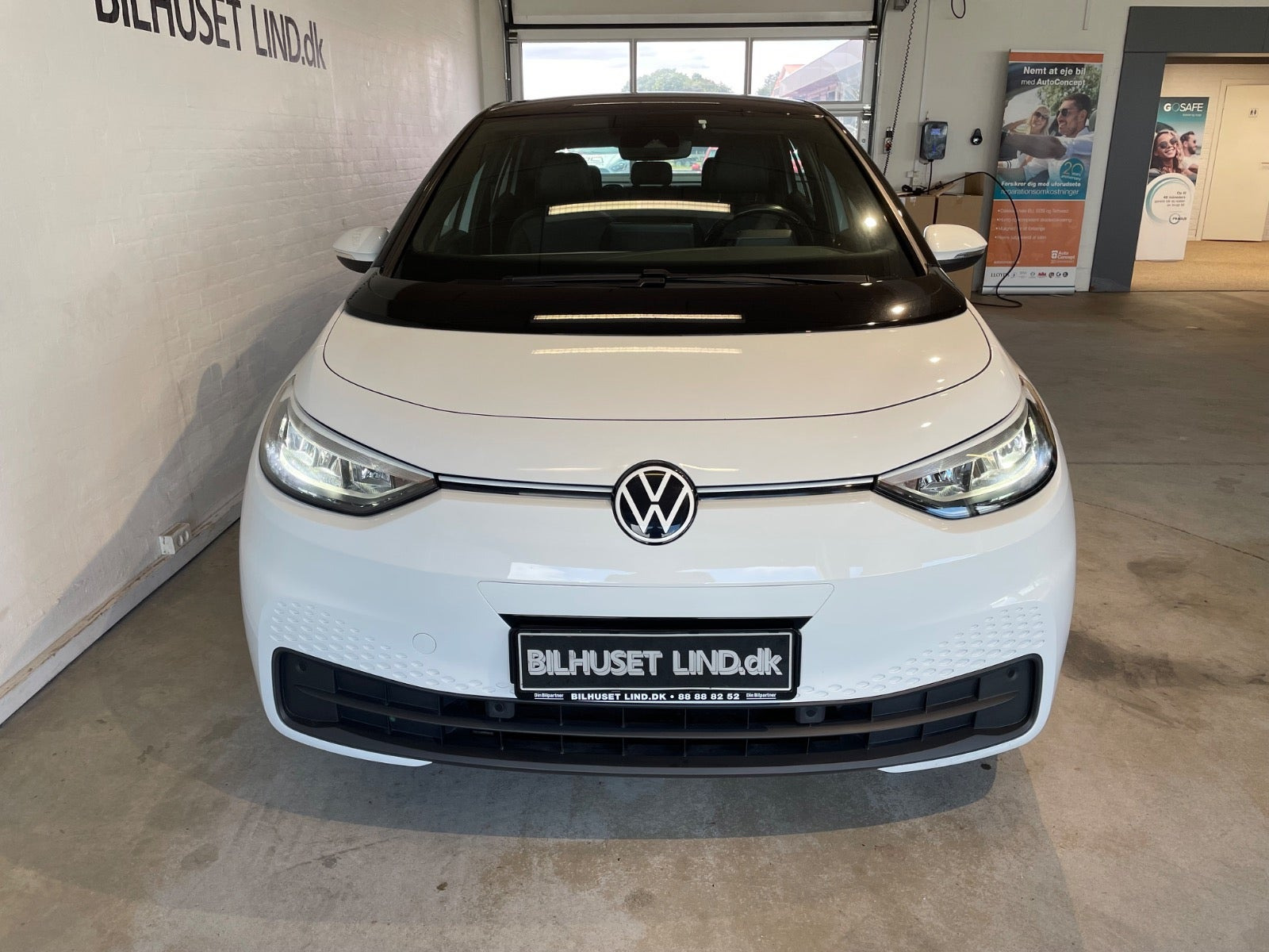Hvid VW ID.3 fra 2023