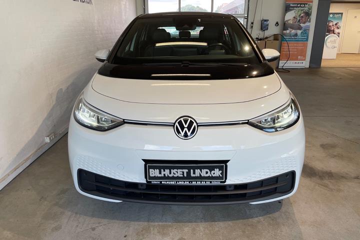Hvid VW ID.3 fra 2023