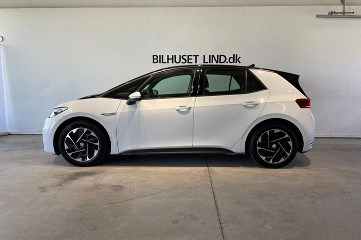 Hvid VW ID.3 fra 2023