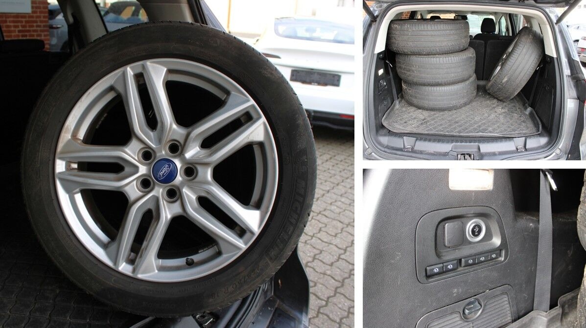 Grå Ford S-MAX fra 2019