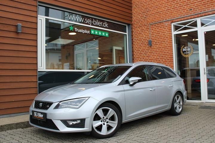 Sølv Seat Leon fra 2016