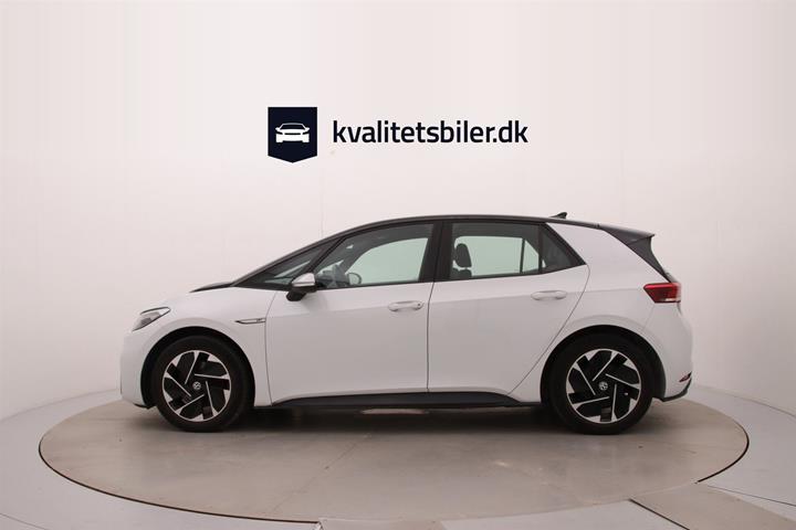 Hvid VW ID.3 fra 2020