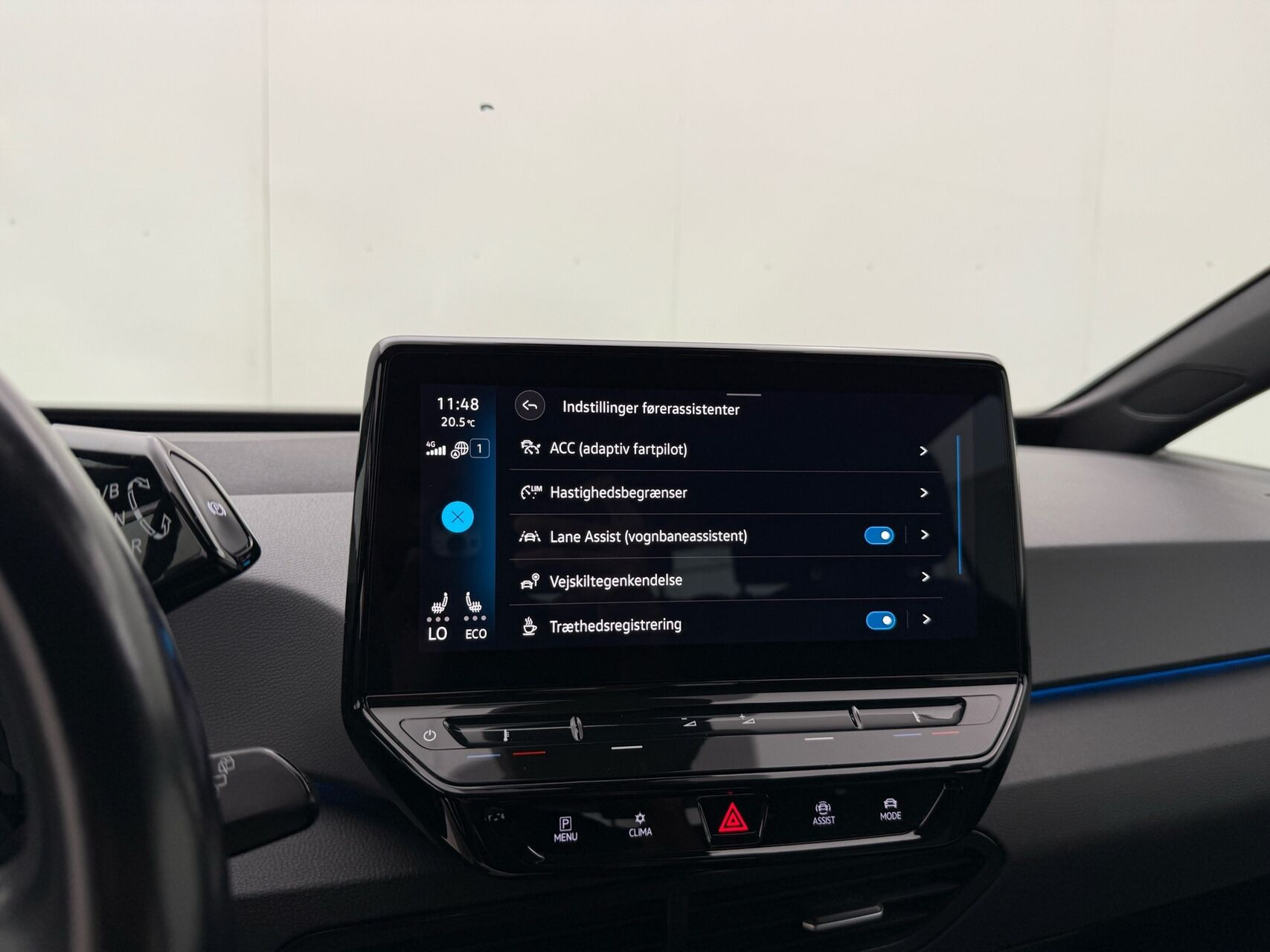 Hvid VW ID.3 fra 2020