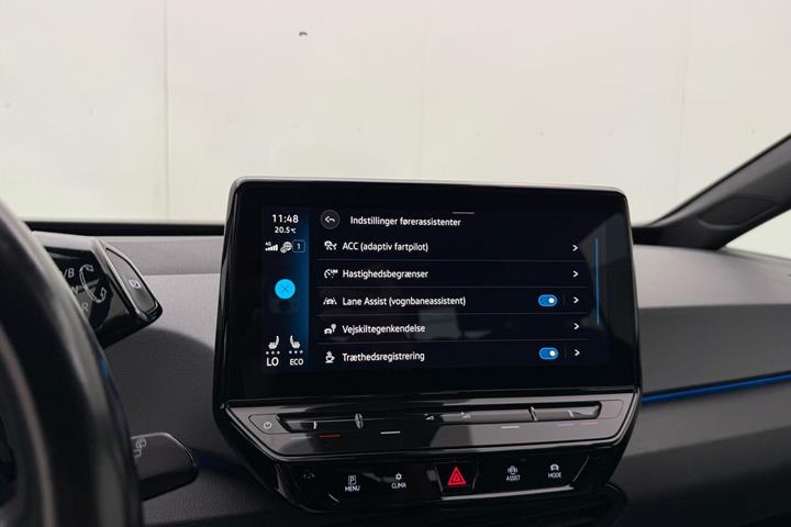 Hvid VW ID.3 fra 2020