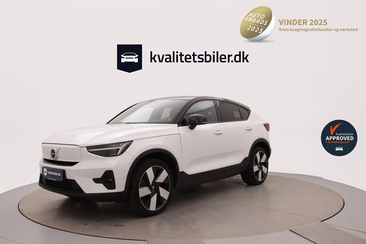 Hvid Volvo C40 fra 2021