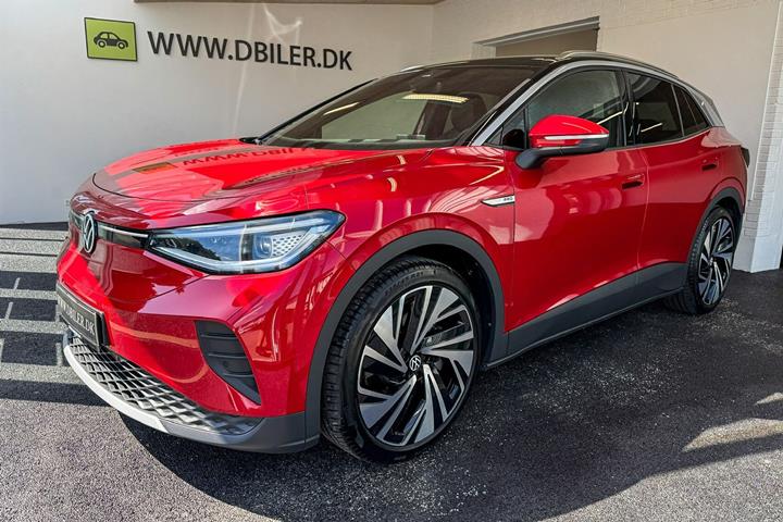Rød VW ID.4 fra 2024