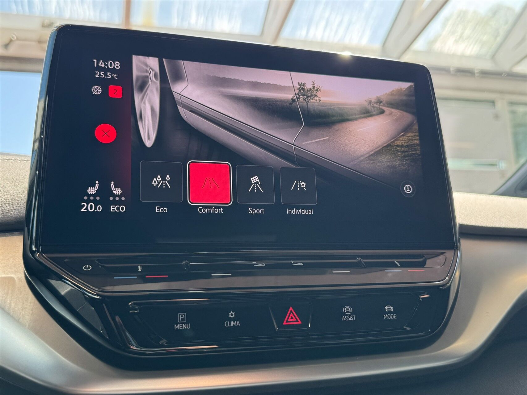 Rød VW ID.4 fra 2024