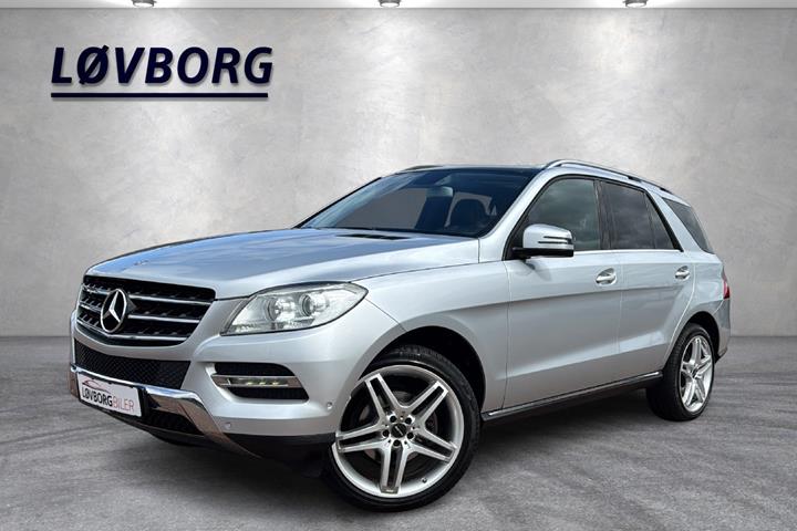Sølv Mercedes ML350 fra 2014